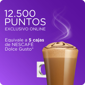 DESCUENTO DEL VALOR DE 5 CAJAS EN DOLCE-GUSTO.COM.AR